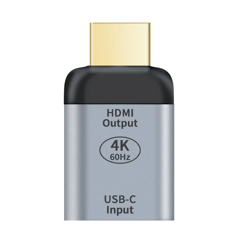 Usb tipo c para Hdmi Adaptador dp Compatível Conversor para Celular Macbook Pro Air Laptop Fêmea para Macho 4k 60hz - Imagem 5