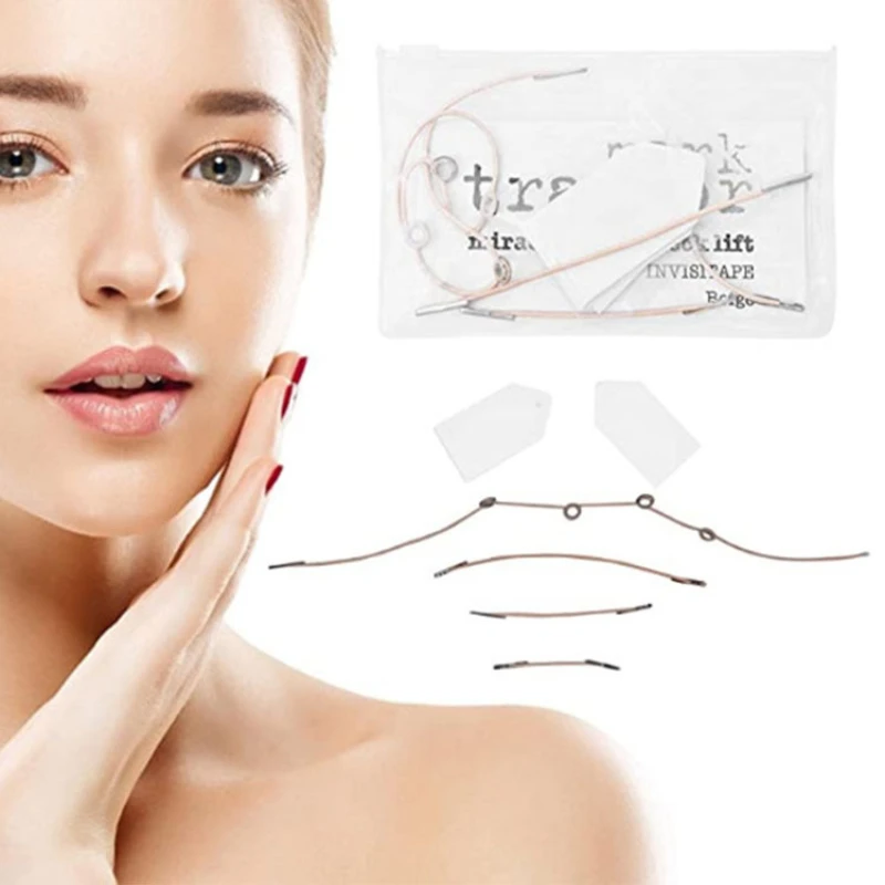 Concealed Slimming Firming and Lifting Face Patches Lift Loose Skin Hide Wrinkles Quickly Slim Chin Shape V-shaped Facial Lines hide