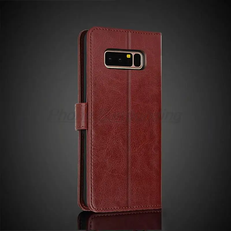 Note8 럭셔리 지갑 케이스 삼성 갤럭시 노트 8 N950F N9500 ??케이스 플립 가죽 커버 카드 홀더 홀스터 쉘 Fundas Coque