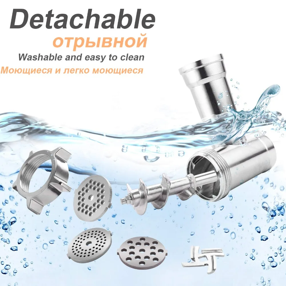 Electric Meat Grinders Heavy Duty Mincer Sausage Stuffer Food Processor Home Appliances Kitchen Chopper Mixer mill Sonifer 5