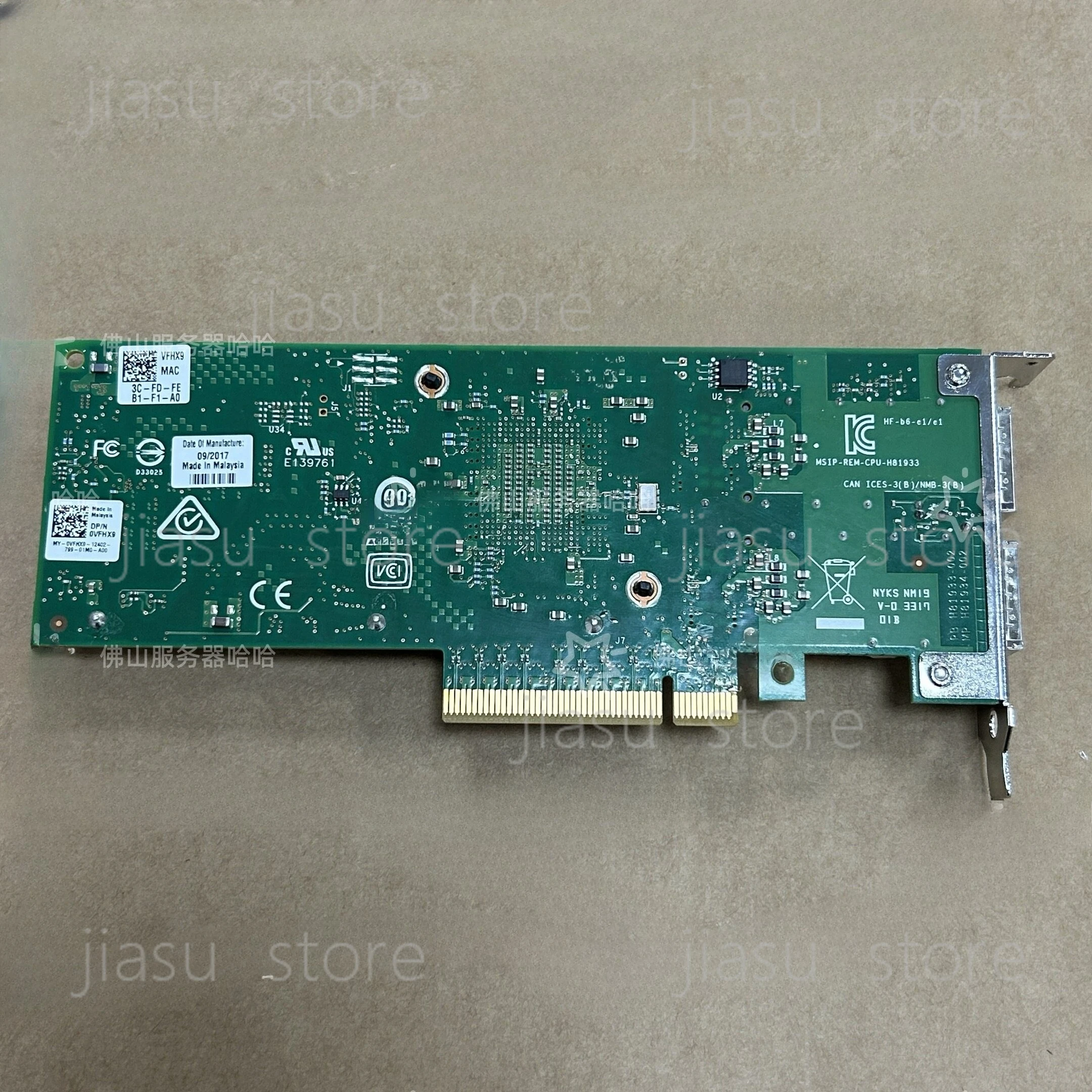 XL710-QDA2 40G 듀얼 포트 10기가비트 광 네트워크 카드용 오리지널 QSFP