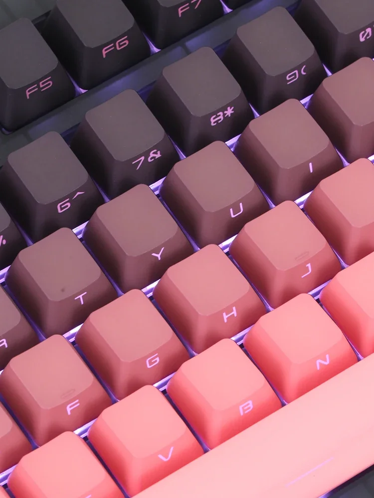 윈도우 맥 컴퓨터용 무선 키보드, RGB 97key 측면 인쇄 키보드, 사용자 정의 3 모드 긴 내구성 키보드, Zh980