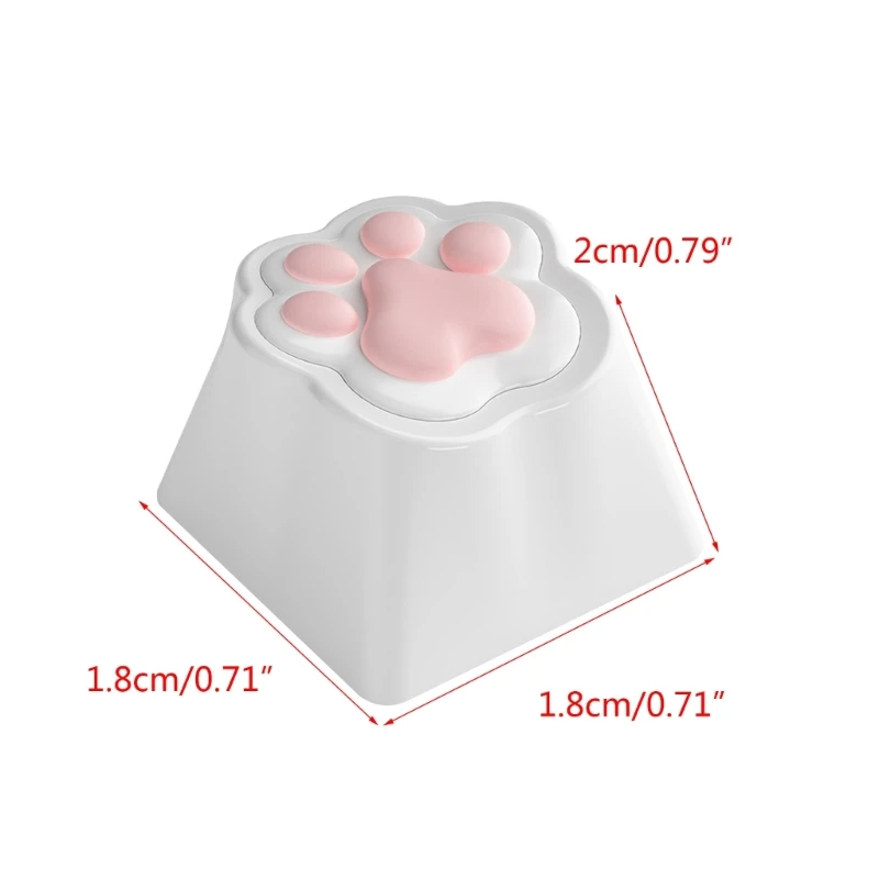 맞춤형 키캡 MX 구조 키캡 ABS+실리콘 OEM 프로필 Cat 키 캡