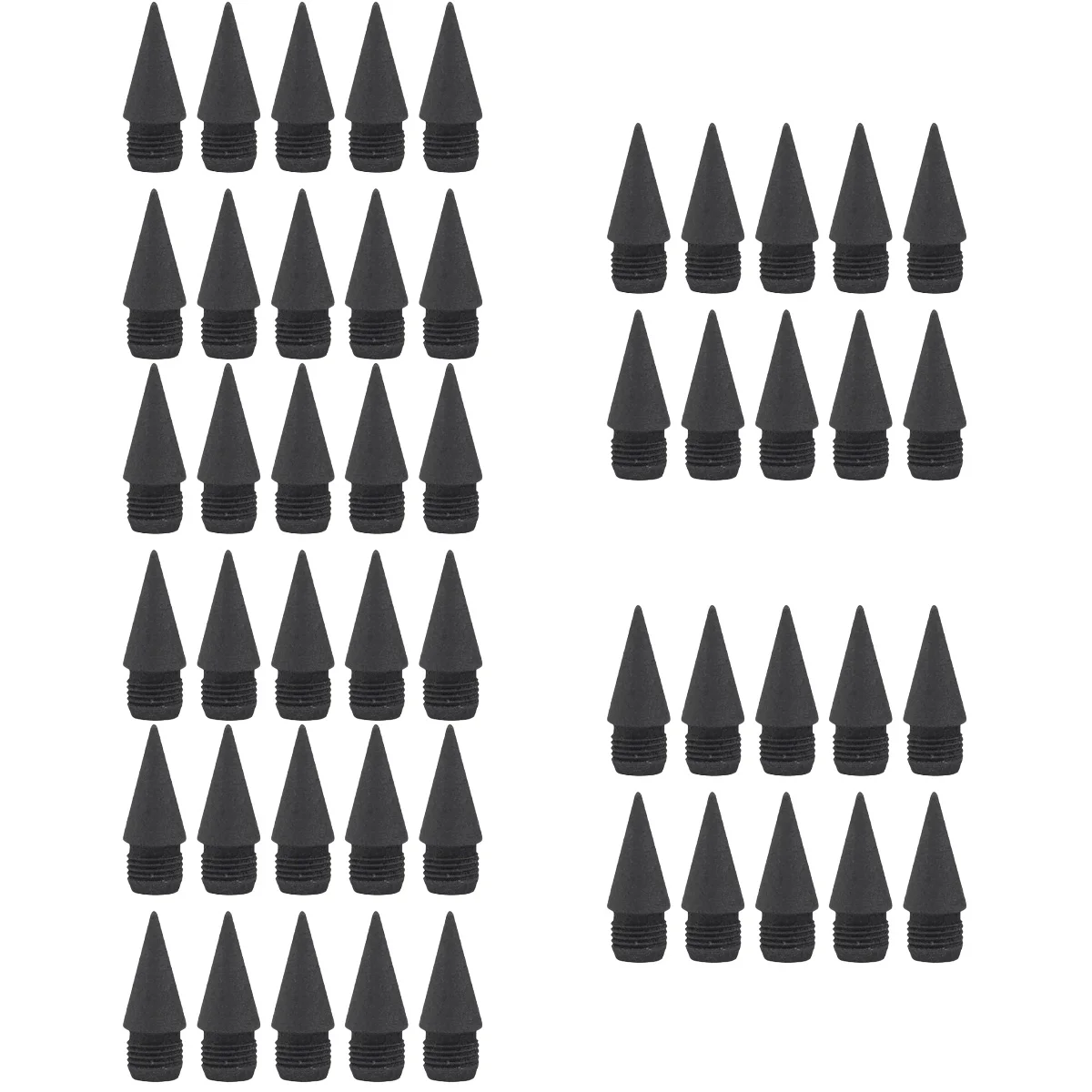 

50 Pcs Portable Replacement Pencil Tip Student The Subsitute School Supplies Graphite Pencils Tips