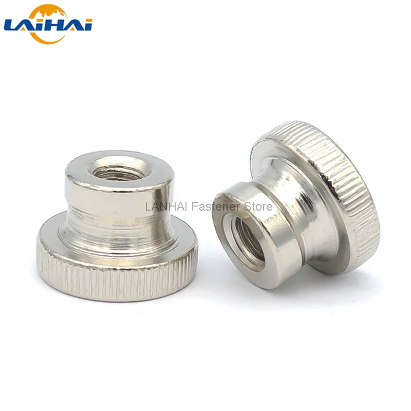 M3 M4 M5 M6 M8 M10 Double Step Adjust Knurl Thumb Nut Hand Tighten Thumbnut 3D Printer Curtain Wall 2/5pcs,thumb nuts