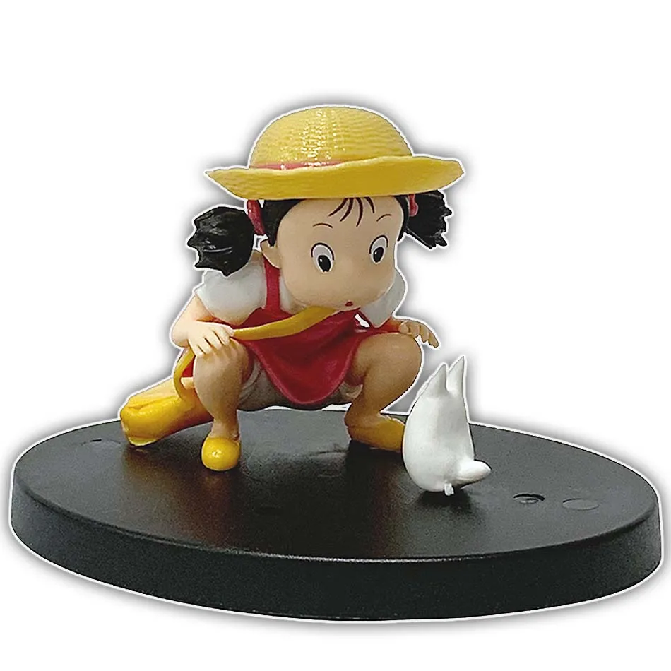 Anime Miyazaki Hayao Series Totoro Figure Mini Statue Cute Toys Room Ornaments Pvc Figures Toy Kid Gifts Collecctibles - 2