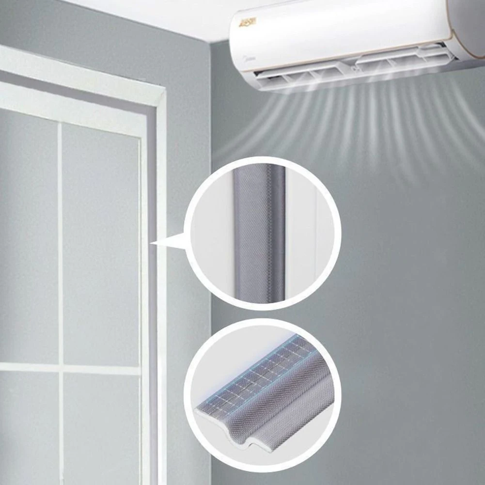 

2-8m Sealing Strip PU Foam For Sliding Doors Windproof Soundproof Self Adhesive Sealing Strip Hardware