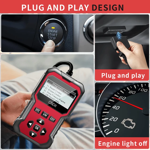 Car Obd2 Scanner Diagnostic Tool Code Reader Engine Fault Code Reader Scanner Can Diagnosis All Obd Ii in 1996 Agreement Car Scanning Tool 3