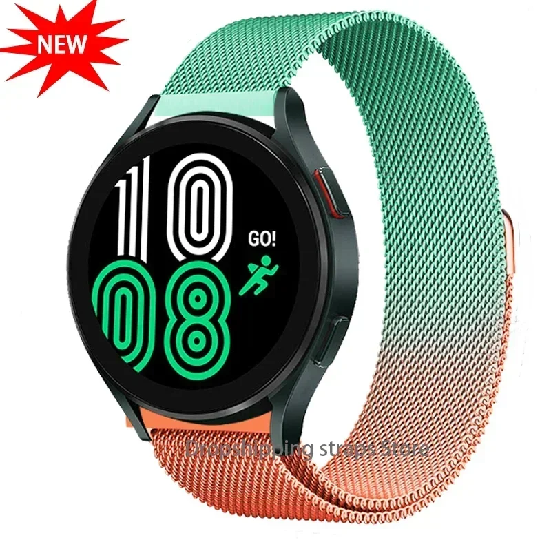 Elegant Milanese Loop Stainless Steel Watch Strap - Premium Adjustable Mesh Bracelet