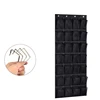 Sundries Shoe Organiser Clear Hanging Over The Door Cloth Fabric Closet Rack Mesh Pocket Box Bag Storage 28 Grid Wall-mounted 5