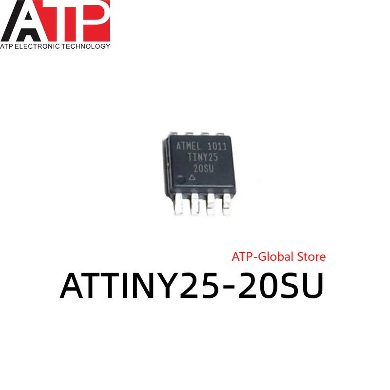 

10 шт ATTINY25-20SU 25-20SU TINY25 20SU SOP-8 оригинальный запас интегральных микросхем