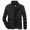 Men's Spring Autumn Lightweight Varsity Jacket Windbreaker Bomber Jacket Windproof Gym Sport Hiking Fishing Camping Coat Outwear 5