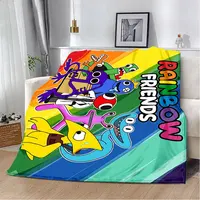 Game Rainbow Friends Printed Blanket Picnic Blankets Warm Blanket Soft and Comfortable Blanket Home Travel Birthday Gift 2