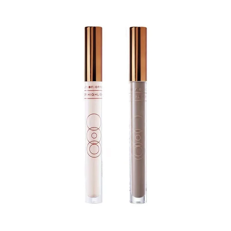 OOO OUTOFOFFICE Liquid Contour Highlight Stick Matte Nose Shadow Concealer Brightening Face Natural  Cosmetic Pen Light Shadow 6
