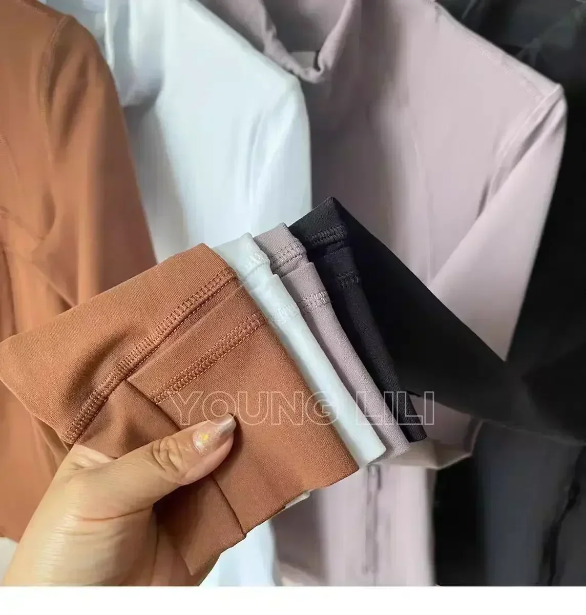 Lemon Women Defines Jacket Naked Yoga Coat Long Sleeve Crop Top Zipper Fitness Running Shirts Workout Clothes Sportswear 4