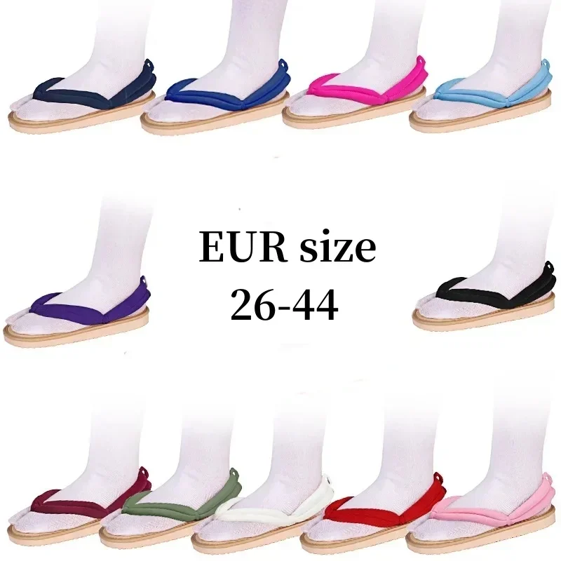 

Multicolor EUR Size Anime Cosplay Shoes Nezukoo Flip Flops Kinomo Shoes for Convention Anime Flip Flops