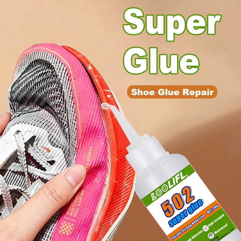 กาวซ่อมรองเท้า 502 Super Shoe Repair Adhesive - ยึดติดได้ทันที ยึดติดแน่นกับหนัง ยาง และผ้า เหมาะสำหรับซ่อมรองเท้า 20 กรัม 1