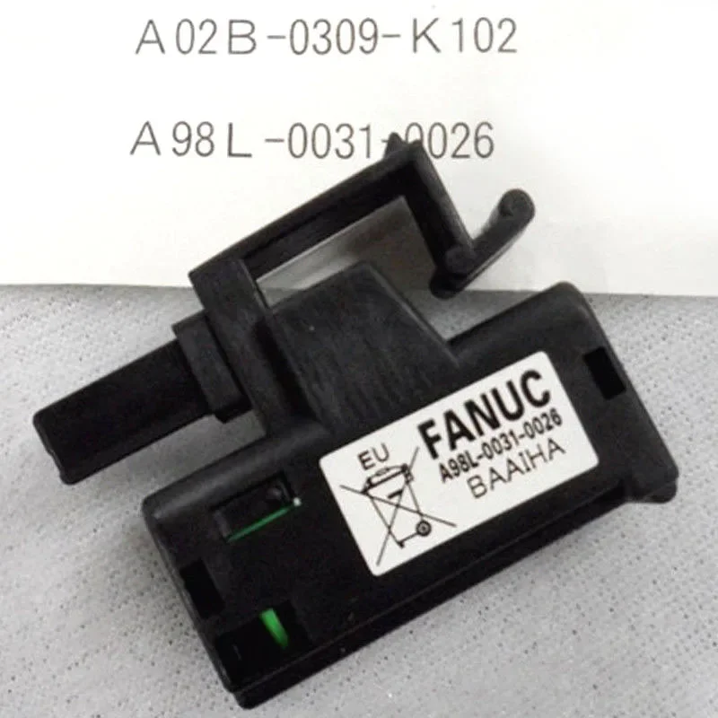 Bloco Industrial da Bateria do Plc para Fanuc Plc do Cnc Sistema Industrial A02b0309-k102 3v 1750mah 10 Peças Lote Novo - Image 3