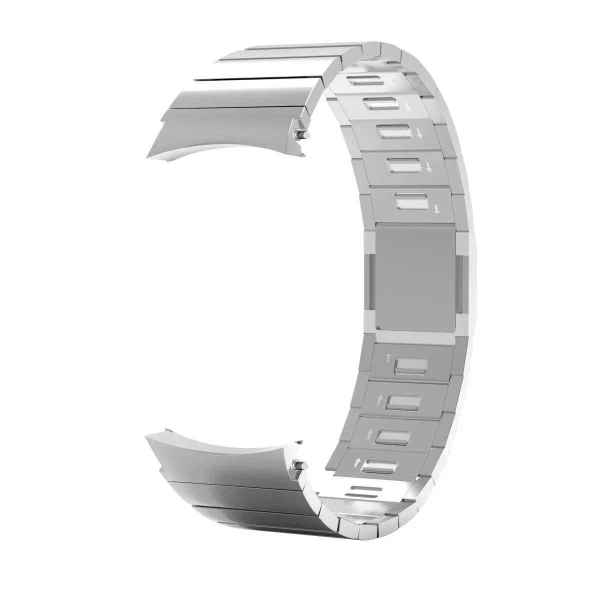 Magnetic Buckle Stainless Steel Watch Strap - No Gaps Design