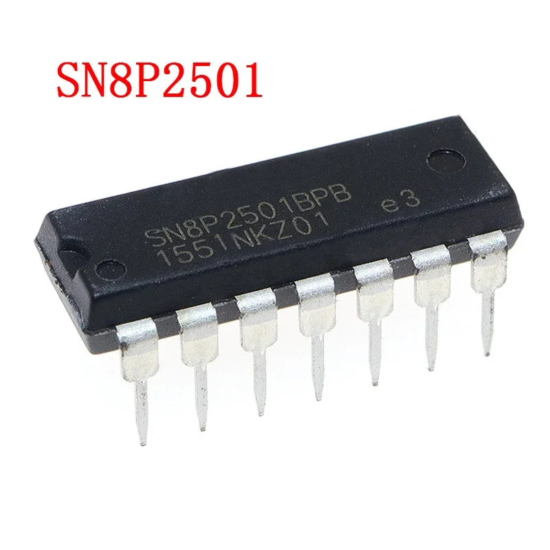 

5 шт./партия SN8P2501 SN8P2501B SN8P2501BPB DIP-14 новый оригинальный