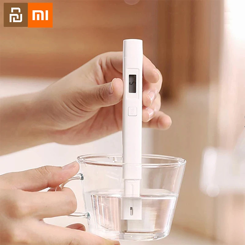 

Xiaomi MiJia Mi TDS Meter Tester Portable Detection Water Purity Quality Test EC TDS-3 Tester 0-9999 PPM Measurement Range