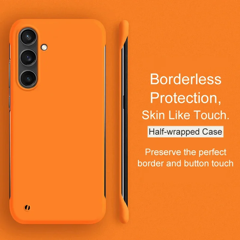 Candy Color Frameless Matte Luxury Thin Hard Back Case Coque