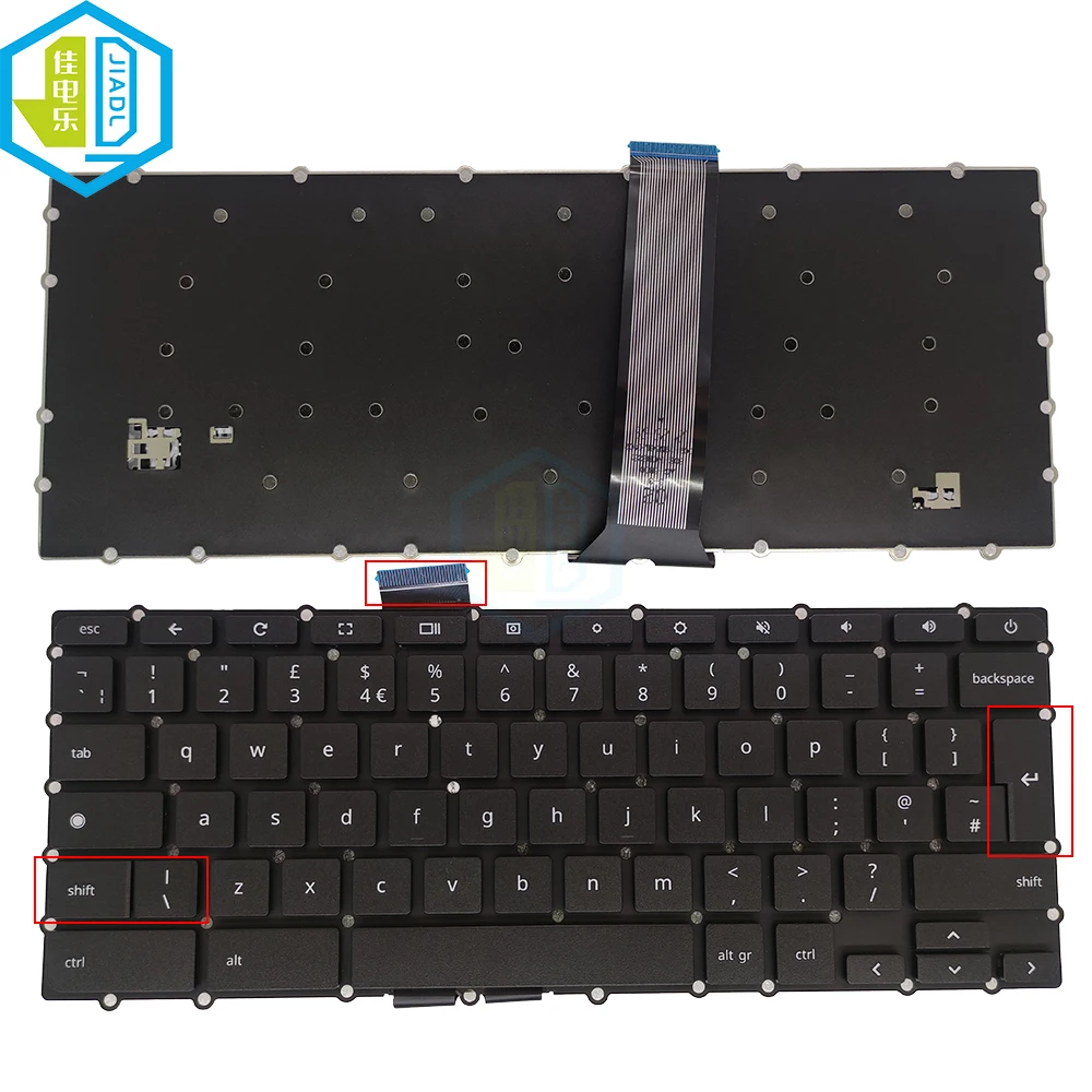 Tastiera Per Laptop Uk Gb Per Acer Chromebook 314 C934 C934T Flip C536 Tastiere Di Ricambio Per Notebook Teclado Al01G-C20B Muslimah