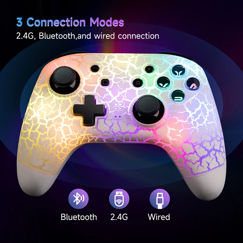 EasySMX 9124  е,   Ʈѷ, ٵ ġ, PC, Ʈ TV, ȵ̵, iOS , RGB ȿ