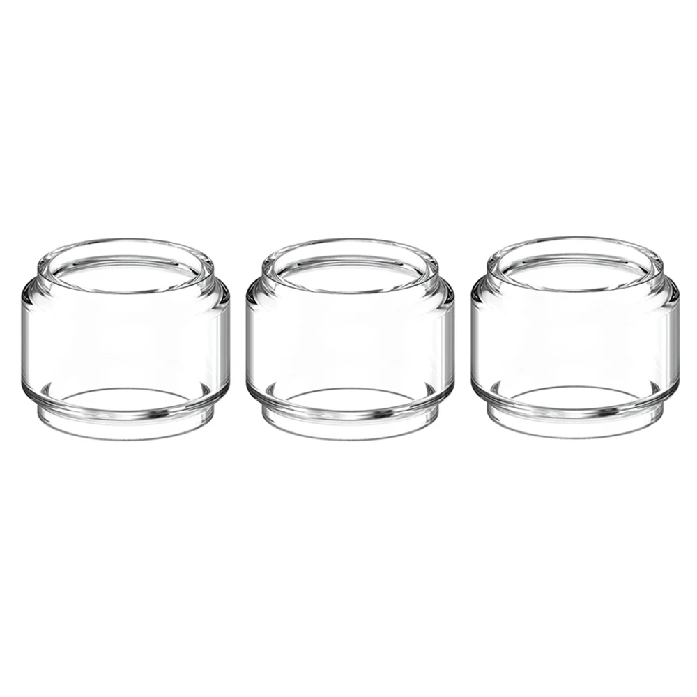 3pcs/box Replacement Glass Tube For ZEUS X Mesh ZEUS SUB ohm Coil Dual Tank