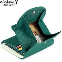 

Women Wallet Genuine Leather Rfid Blocking Credit Card Wallets Fashion Girl Wallet Short Compact Cute Small Coin Purse for Women