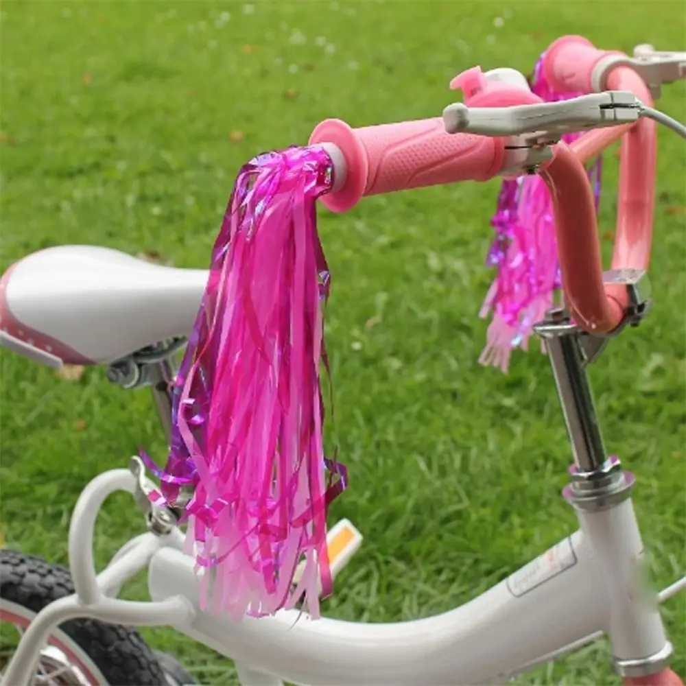 Fashion Cycling Equipment Kids Bike Tassels PE Multicolor Bicycle Streamers Princess Car Children Bicycle Bike Decor Ribbon