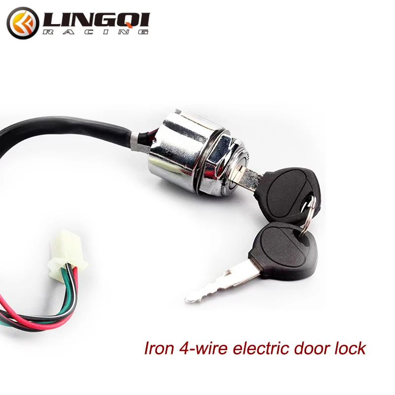 Kit Accensione Per Scooter E Dirt Bike 50-150cc - Interruttore Chiave 4 Fili + Manubrio Sinistro - Foto 8