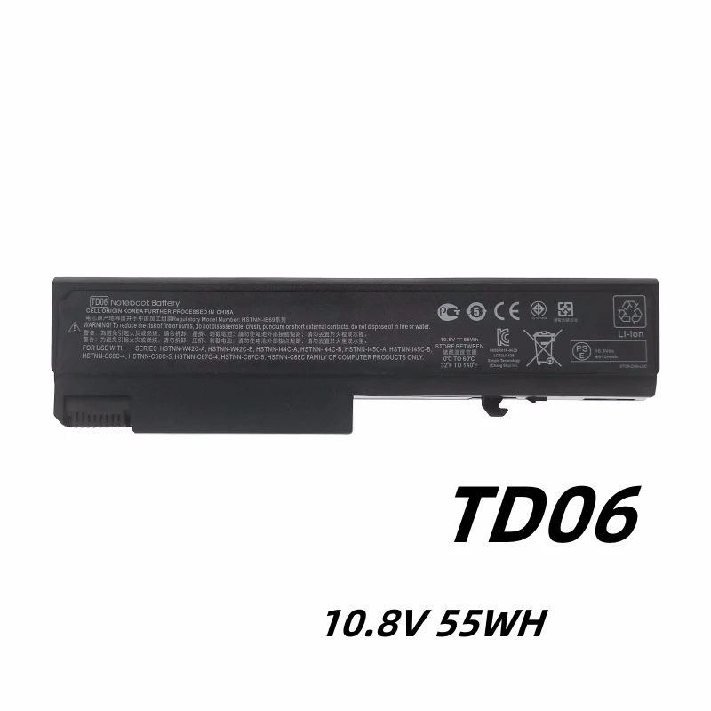 TD06-10-8V-55WH-Laptop-Battery-For-HP-EliteBook-6930p-8440p-8440w ...