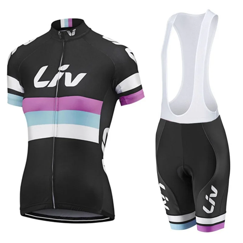 Description Picture 6 of itemLIV Bicycle Clothing 2023 Cycling Set Cheap Wholesale Women Clothes Women's Clothing Sets Mountain Bike Jersey Woman Shorts