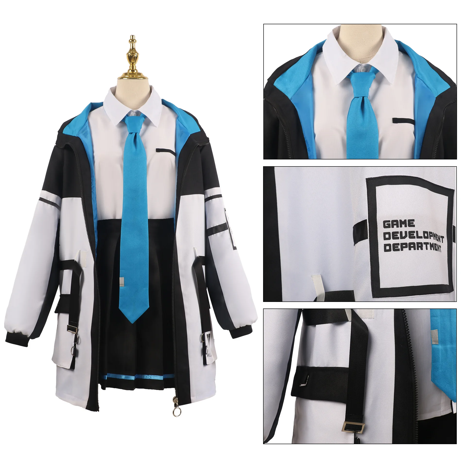 Blue Archive: Alice Tendou | Millennium Science High School Uniform Cosplay Costume 34 Blue Archive Alice Tendou Millennium Science High School Cosplay Costume