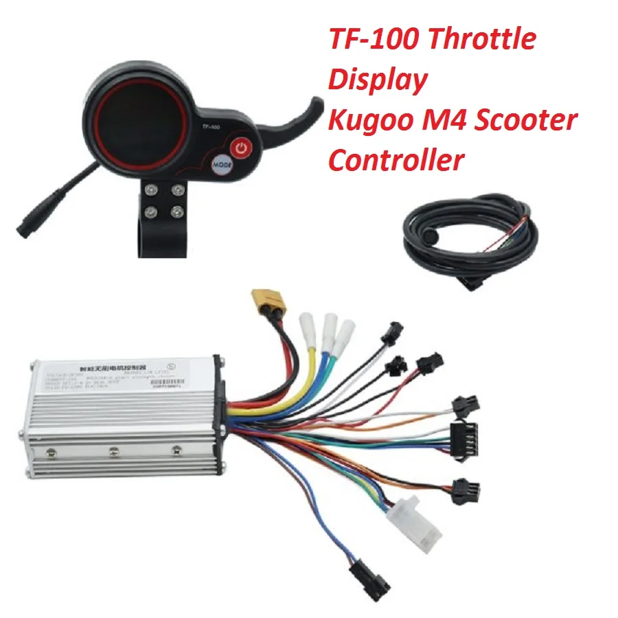 Controlador/pantalla LCD Para Patinete Eléctrico Kugoo M4 - Repuesto De Plástico Y PCB, Fácil Instalación Plug And Play