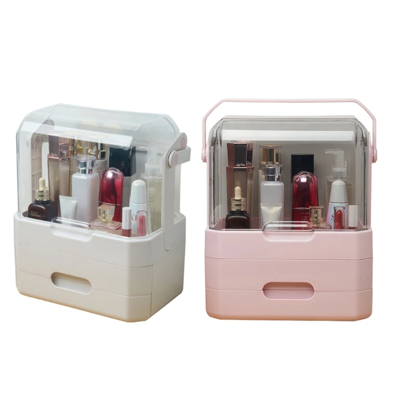 

Lipstick Beauty Makeup Dustproof Cosmetics Storage Box Rack Desktop