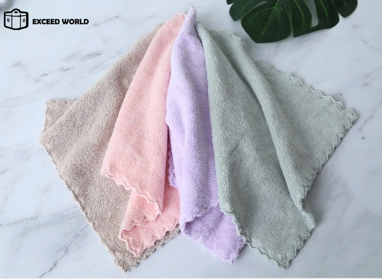 Description Picture 2 of itemSuperfine Fiber Cartoon Melange Child Towel Hand Towel Pinafore Home Cleaning Face for Baby for Kids High Quality Face Towel