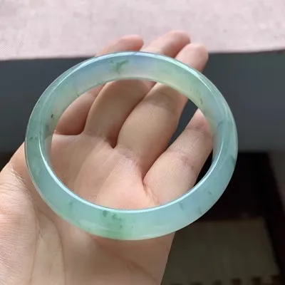 

zheru Jewelry Natural Burma Jade 54mm-62mm bracelet Exquisite Princess bracelet send girlfriend send mom
