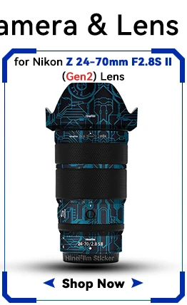 Hinefilm Skin für Z8 Kamera Skin Schutzfolie für Nikon Z8 Kamera Premium Aufkleber Skin An-ti Scratch Wrap bedeckt – Detail 2