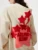 Fall hip hop street graffiti hoodie women's retro casual sports baggy hoodie