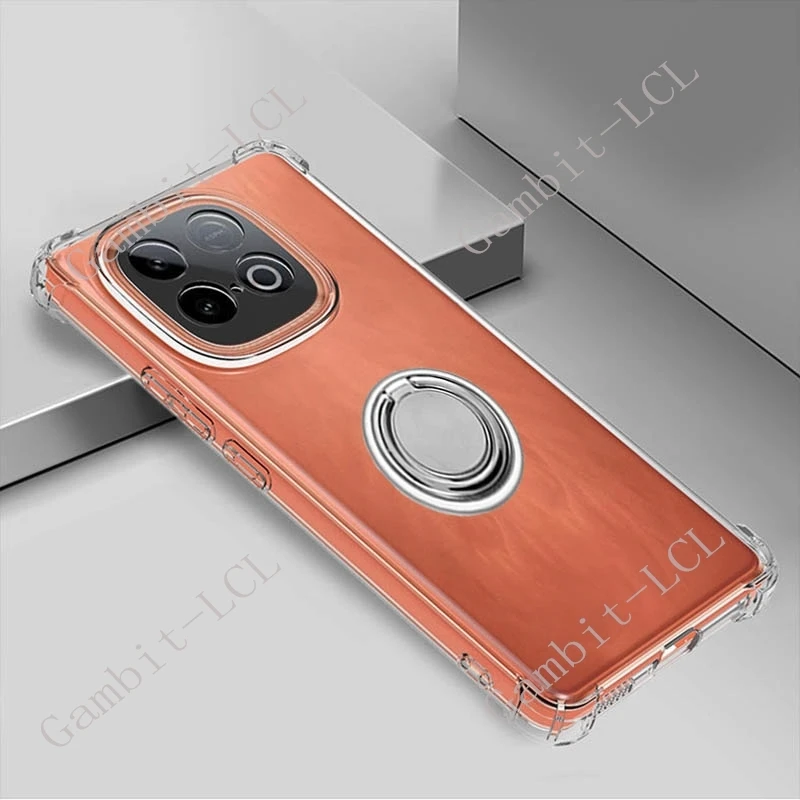 Universal Back Ring Holder Bracket Phone Case with TPU Soft Cover