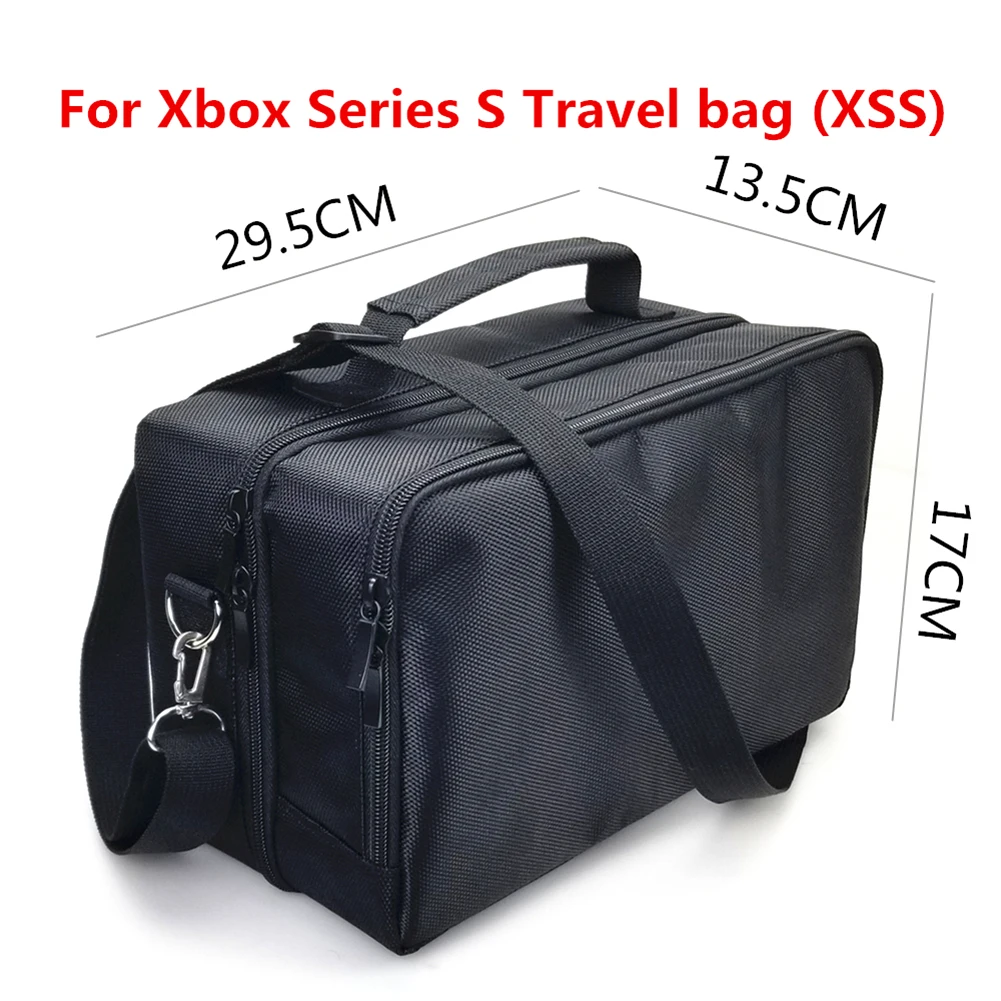 For Xbox Series X/S Carrying Case Waterproof Protective Travel Bag Shockproof for Game Console Wireless Controller & Accessories