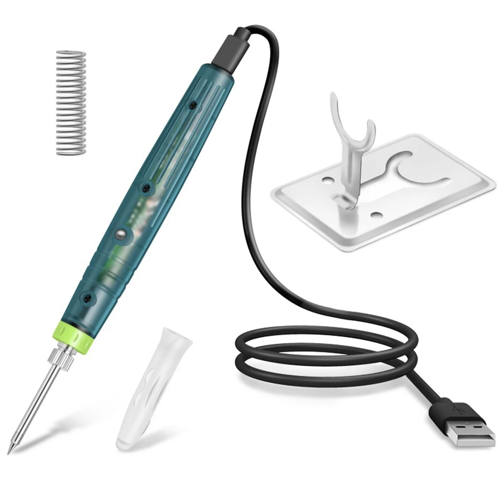 

Портативный USB-паяльник 8 Вт с индикатором электрического нагрева