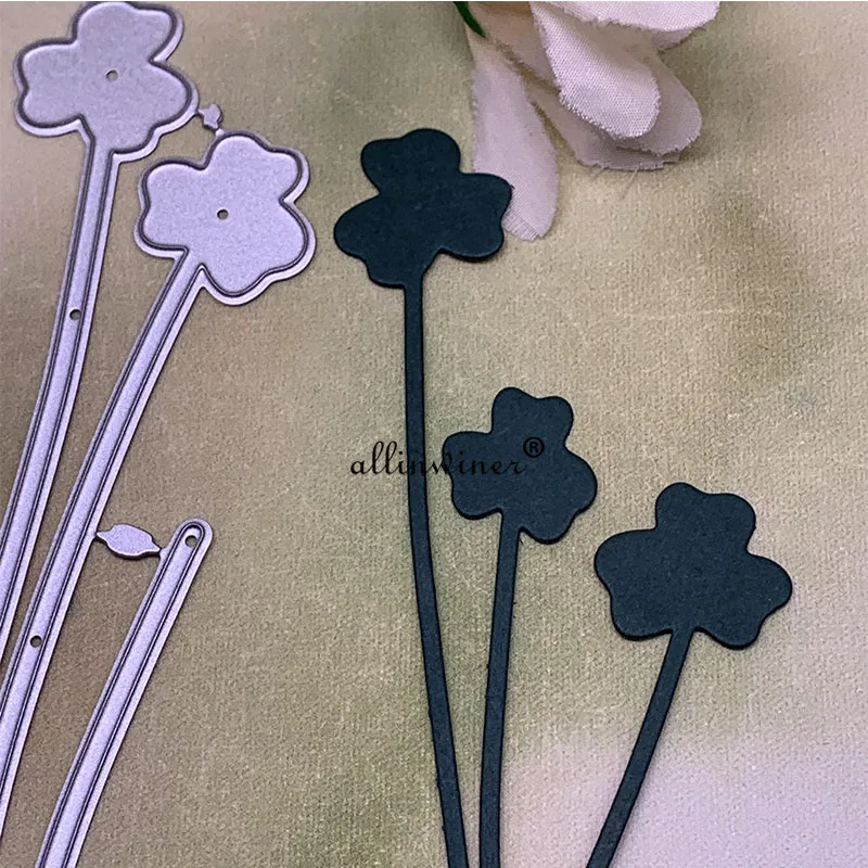 

Трава клевера, Искусственный металлический режущий штамп, трафареты, вырезанные для рукоделия, скрапбукинга, альбома, бумаги, тиснения