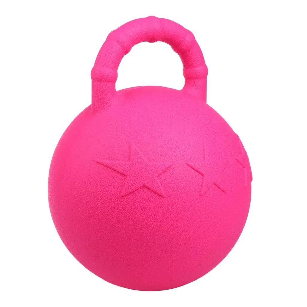 Heavy Duty Horse Chew Ball Rubber Equine Solid Game Ball 25/28cm Play Toys Fruit Scented for Horse Toy Game Ball Pet Joy Fun 4