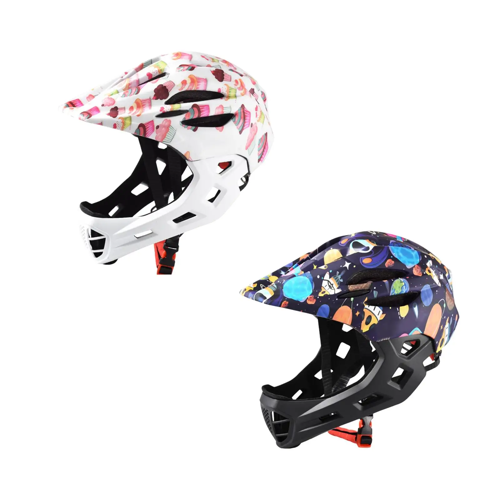 Kids Bike Helmet Breathable Shockproof Full Cover Helmet for Skateboarding Outdoor Sports Rock Climbing Riding Cycling Equipment