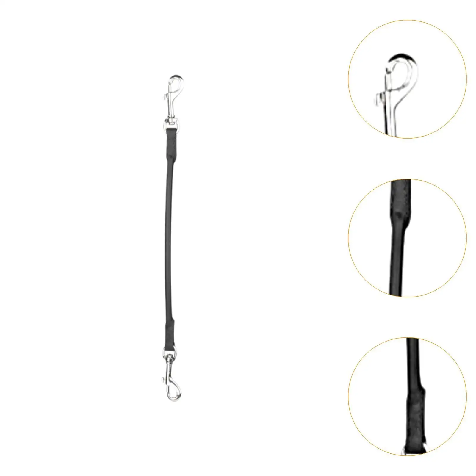 Buckled Saddle Grab Strap with Clips for Training English Saddles Outdoor