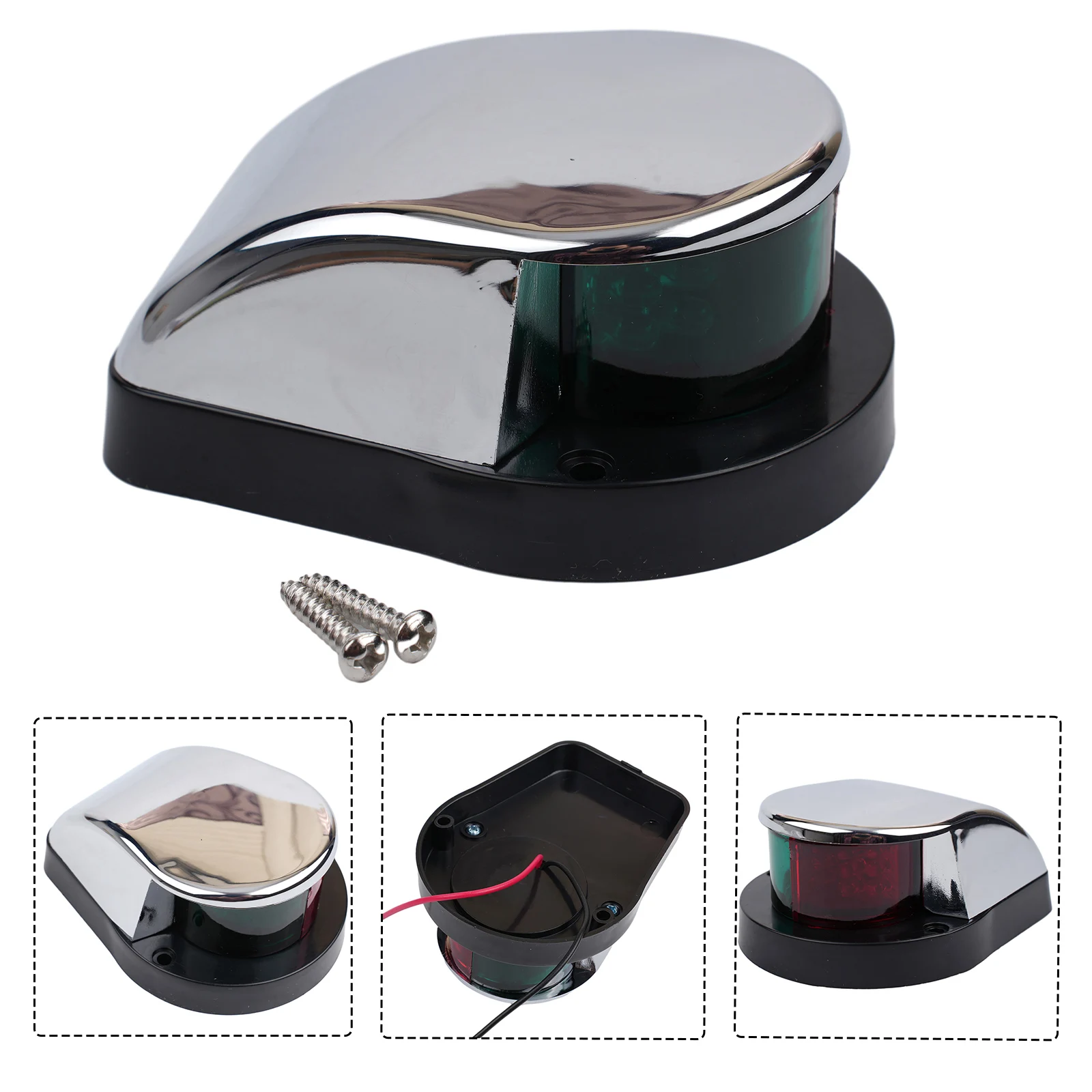 

Инженерные рыболовные правила ABS, осветительные приборы для морской яхты, DC V, зеленая Инженерная основа из АБС-пластика