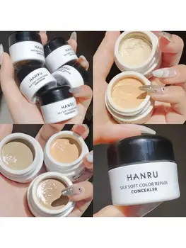 Heallor Concealer Correct Skin Tone Makeup Palette Cover Facial Spots Contour Cream Brighten Tear Trough Natural Contouring Foun - Thumbnail 7